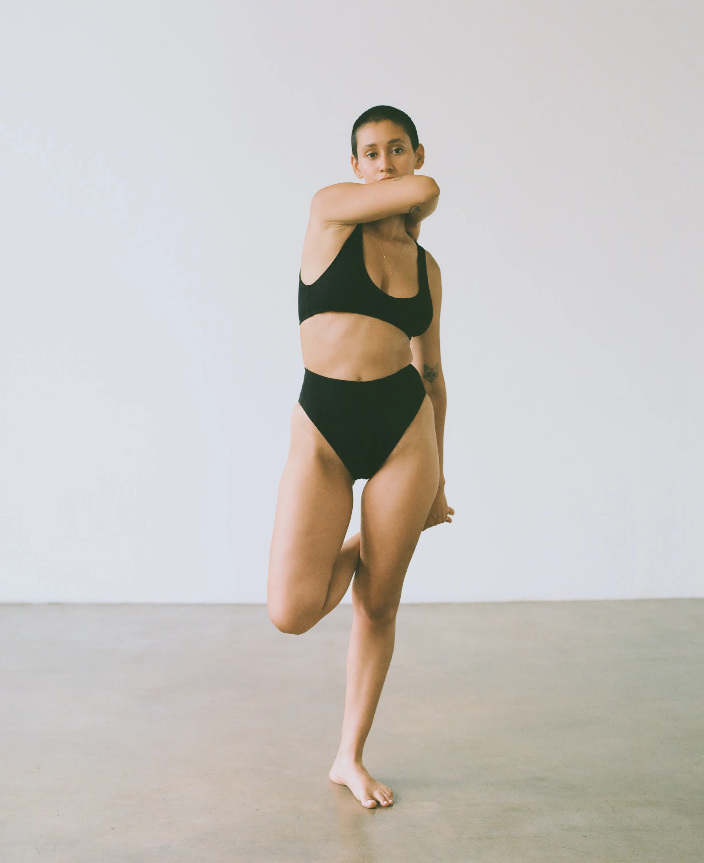 (Imperfect) Rio Panty, Tencel Rib, Black sold by Ozma product image thumbnail 2