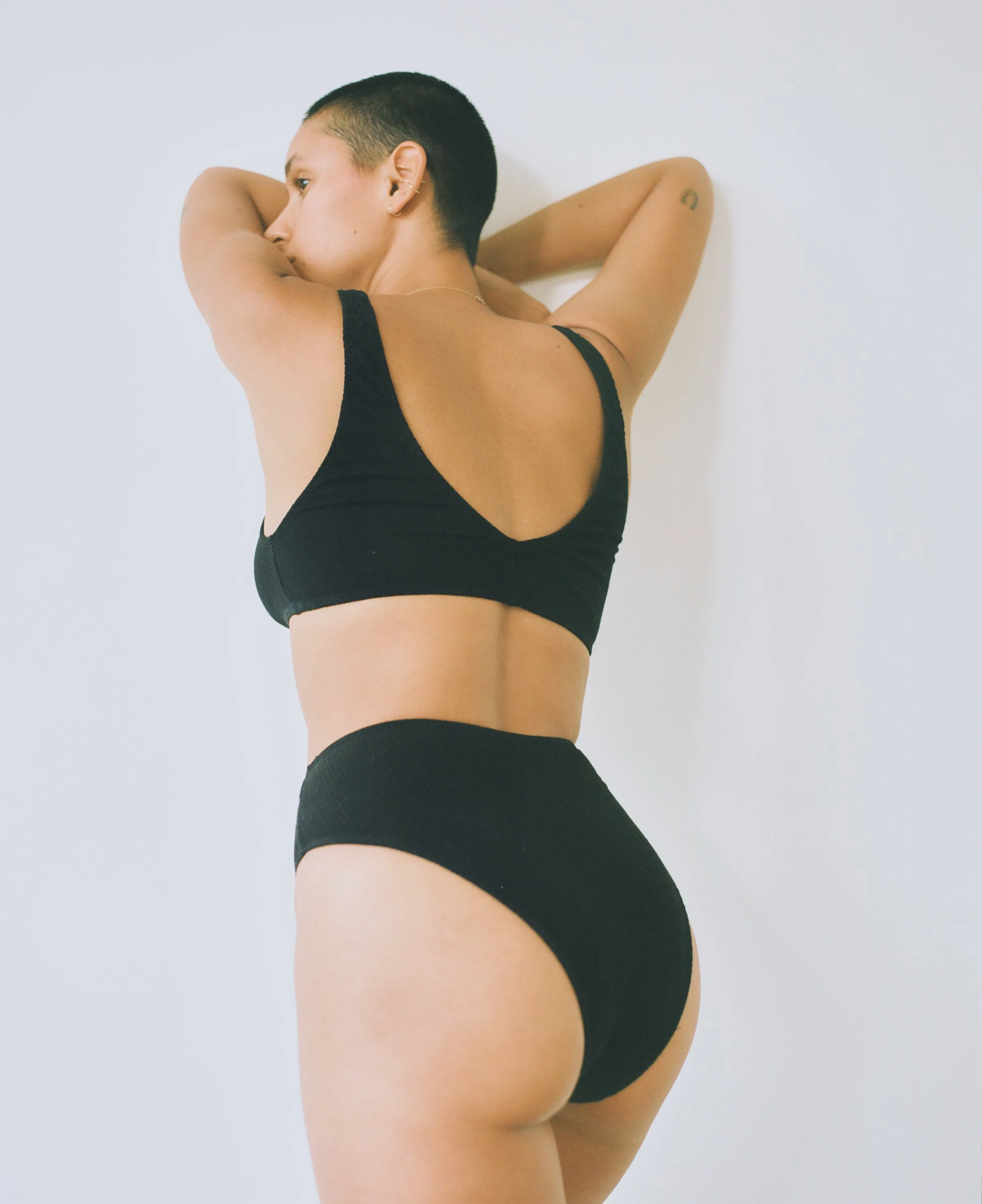 (Imperfect) Rio Panty, Tencel Rib, Black sold by Ozma product image thumbnail 5