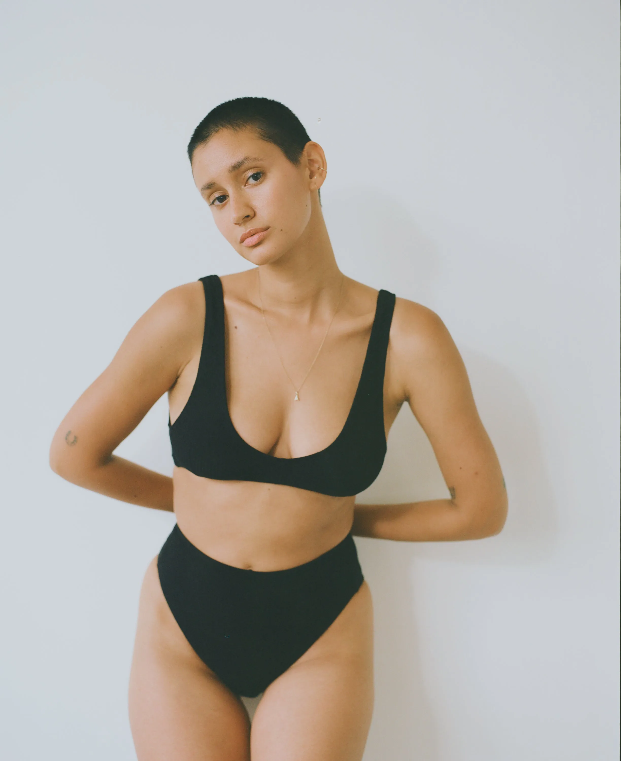 (Imperfect) Rio Panty, Tencel Rib, Black sold by Ozma product image thumbnail 4