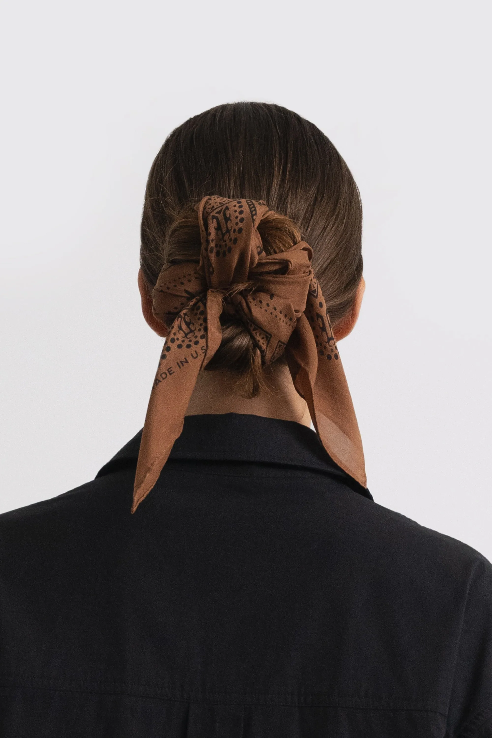 (Imperfect) 1930s Bandana, Regen Silk, Cedar sold by Ozma product image thumbnail 3