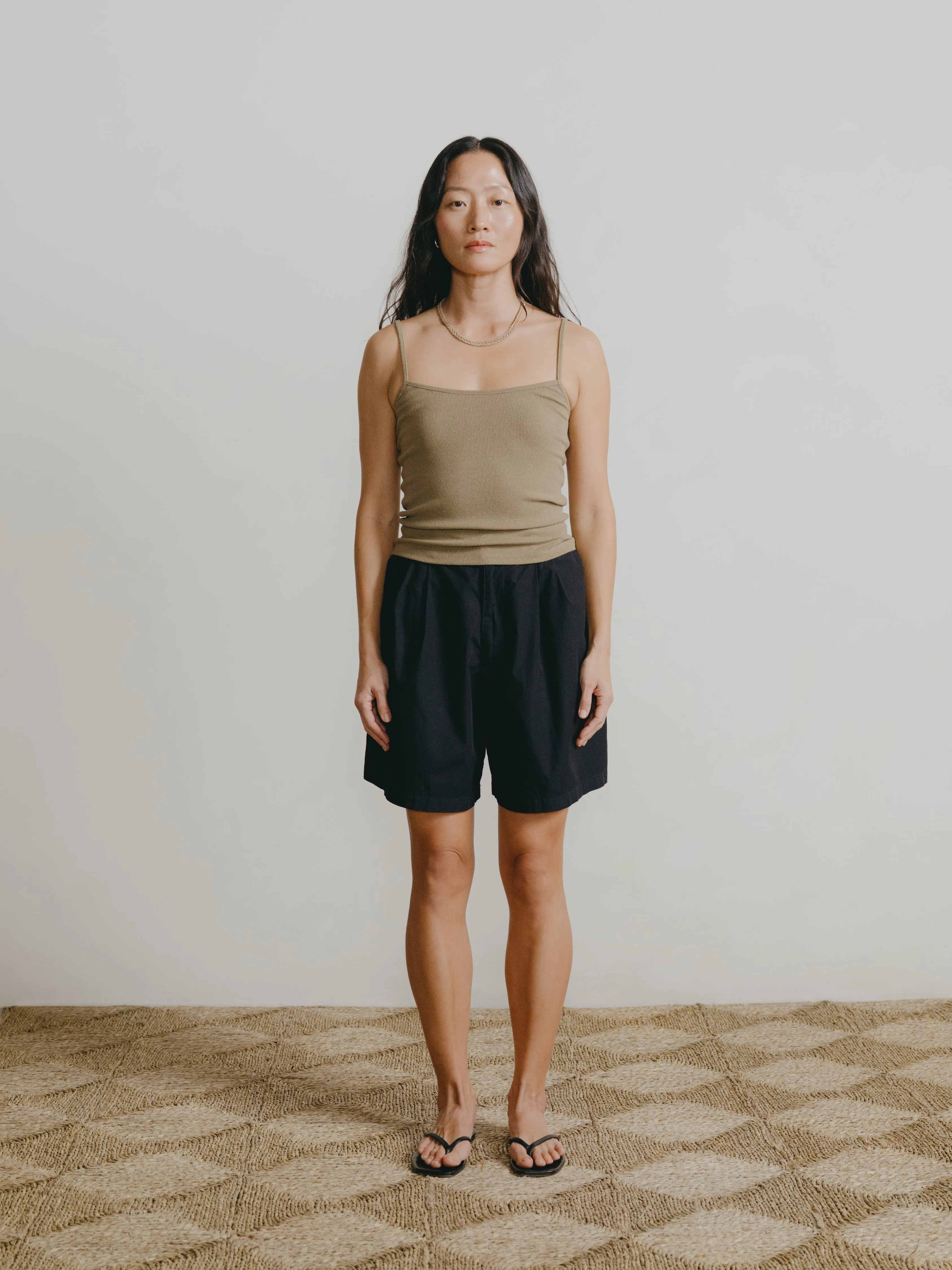 Pfeiffer Short, Organic Poplin, Black sold by Ozma product image thumbnail 2