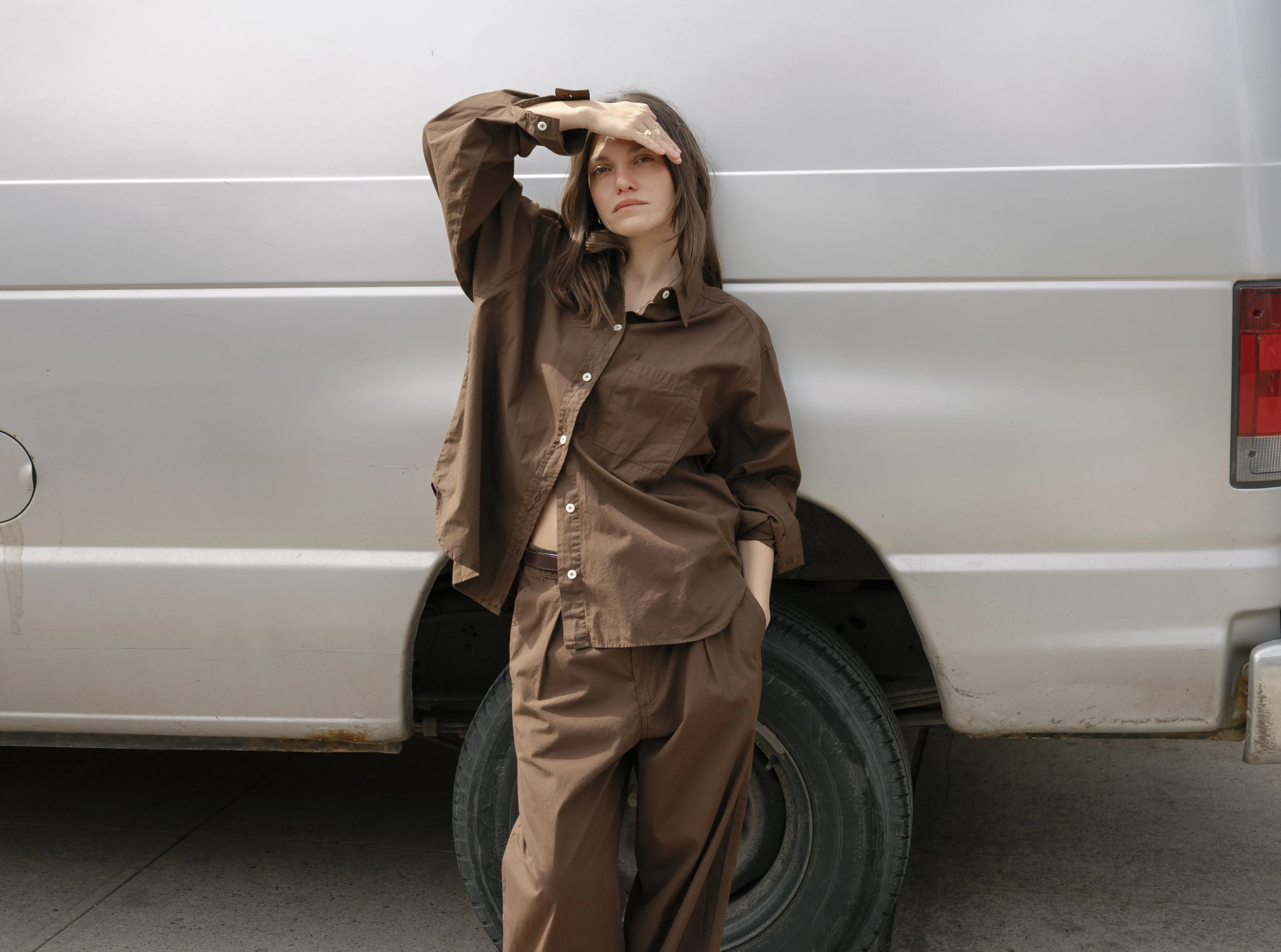 Poplin Field Pant, Organic Poplin, Manzanita sold by Ozma product image thumbnail 3