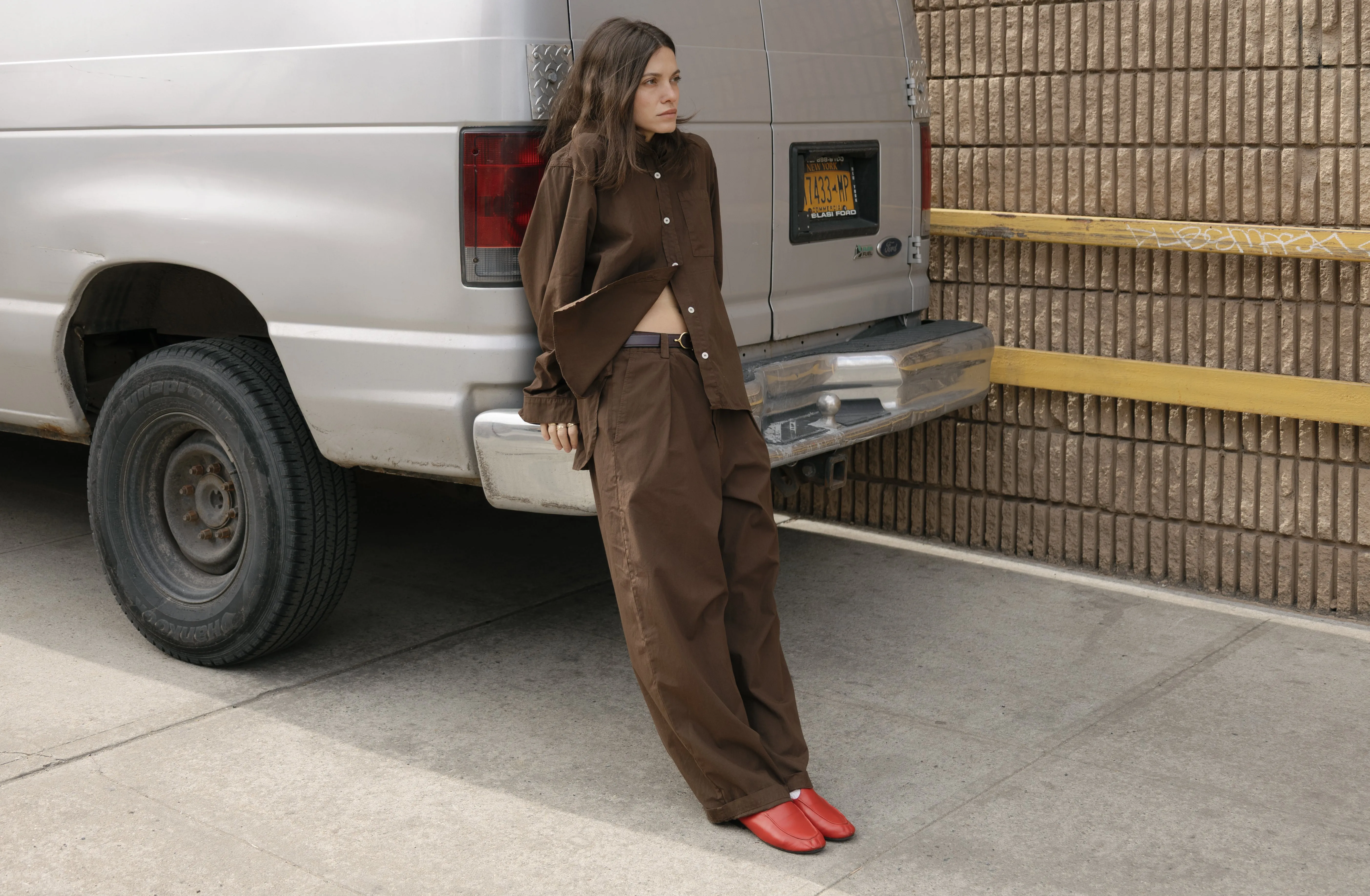 Poplin Field Pant, Organic Poplin, Manzanita sold by Ozma product image thumbnail 2