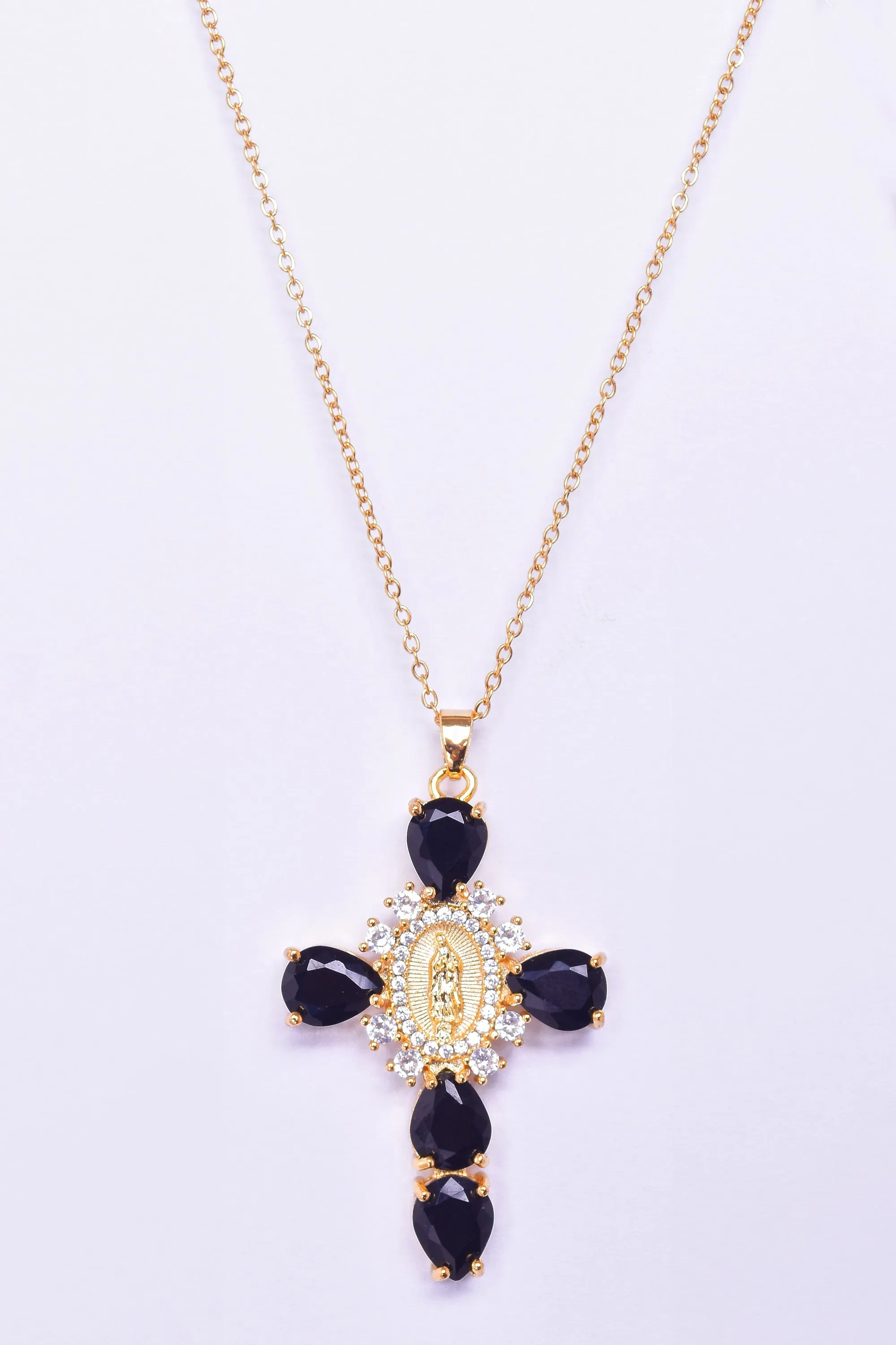 Rosary Necklace sold by Monarch & Muse product image thumbnail 4