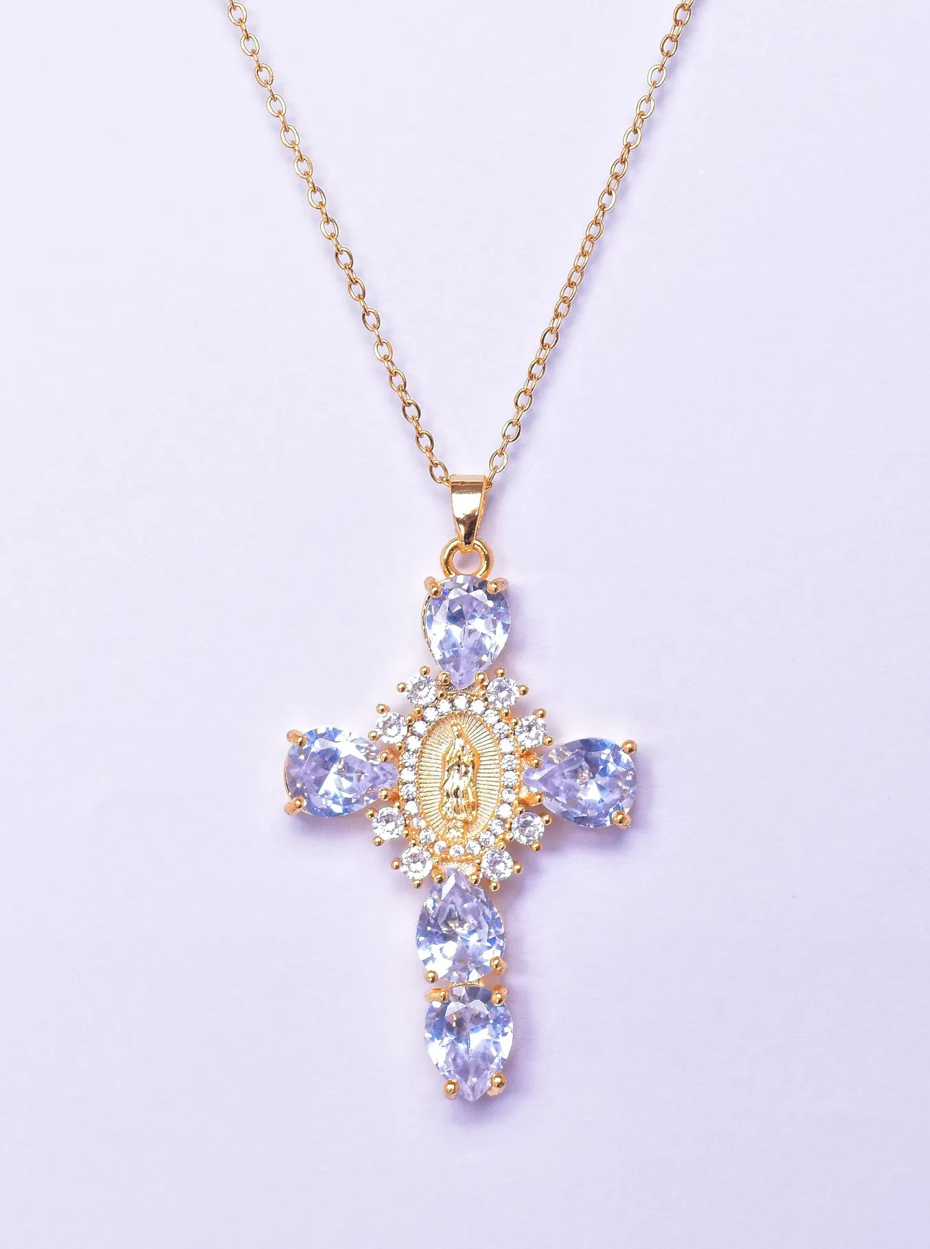Rosary Necklace sold by Monarch & Muse product image thumbnail 3