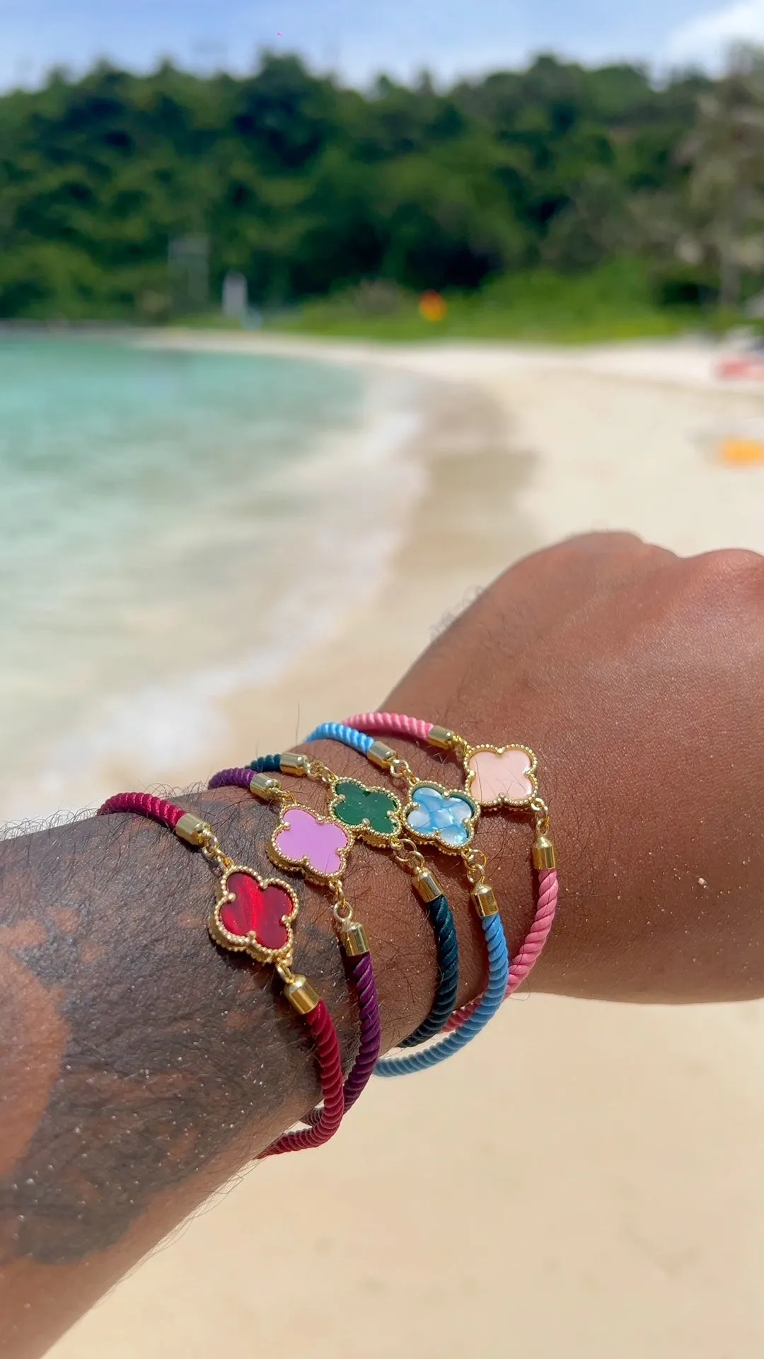 Demure Clover Bracelet sold by Monarch & Muse