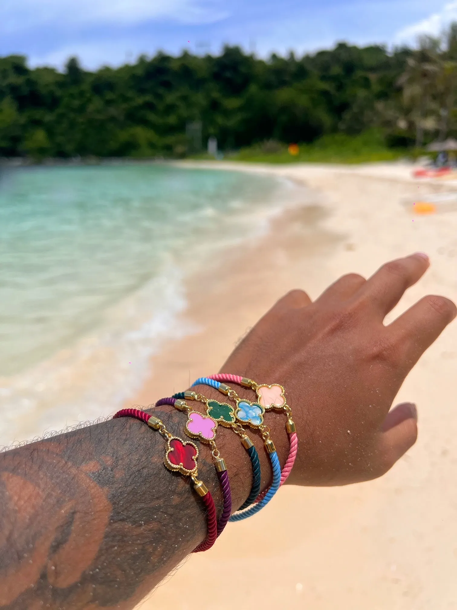 Demure Clover Bracelet sold by Monarch & Muse product image thumbnail 2