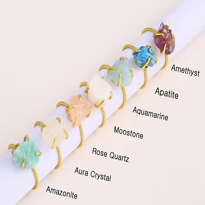 Gemstone Rings sold by Monarch & Muse