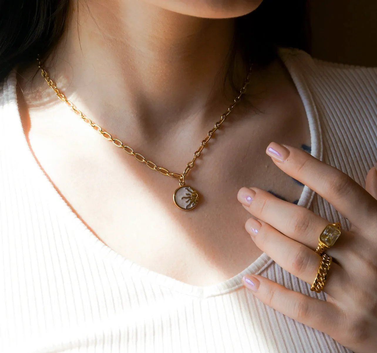 Luna y Sol Necklaces sold by Monarch & Muse product image thumbnail 4