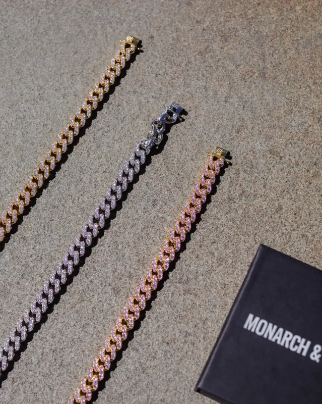 Marbella Cuban Anklets made by Monarch & Muse