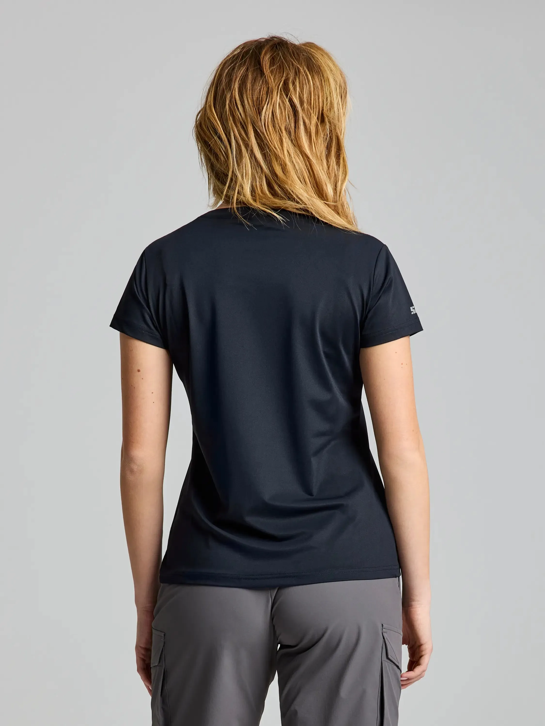 WOMAN TECH PIQUE T SHIRT sold by Slam product image thumbnail 3