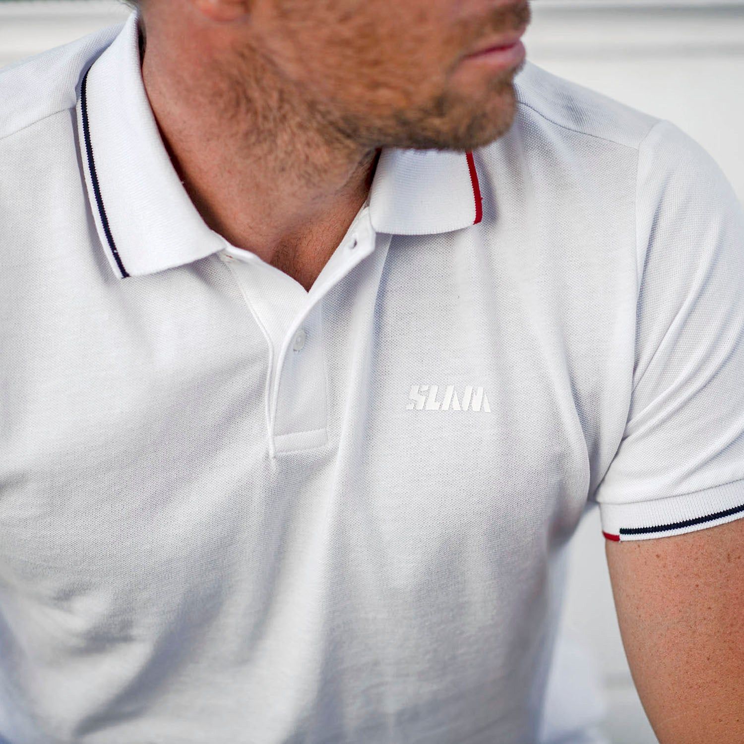 DECK LIGHT PIQUE POLO sold by Slam product image thumbnail 4