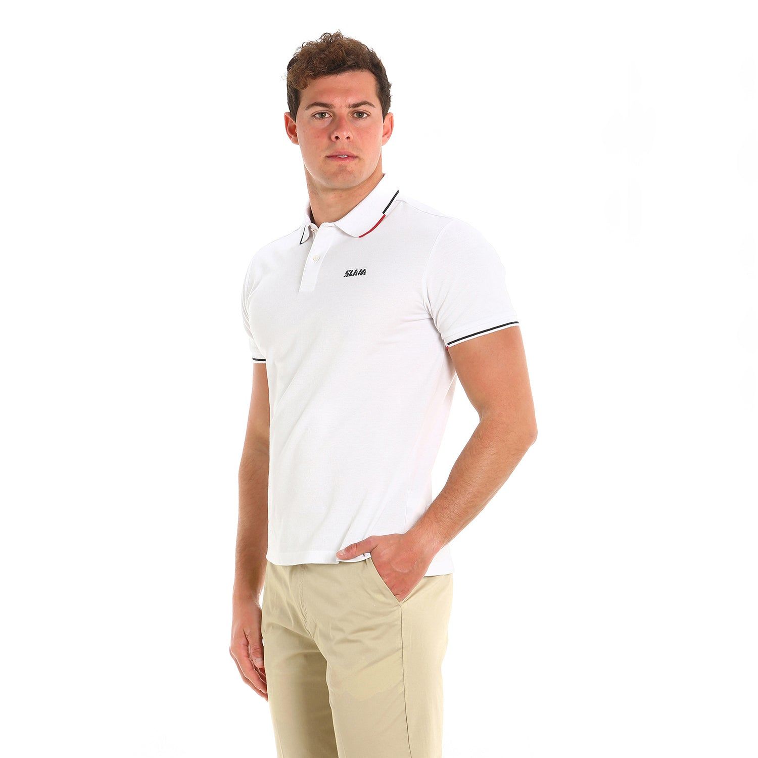 DECK LIGHT PIQUE POLO sold by Slam product image thumbnail 5