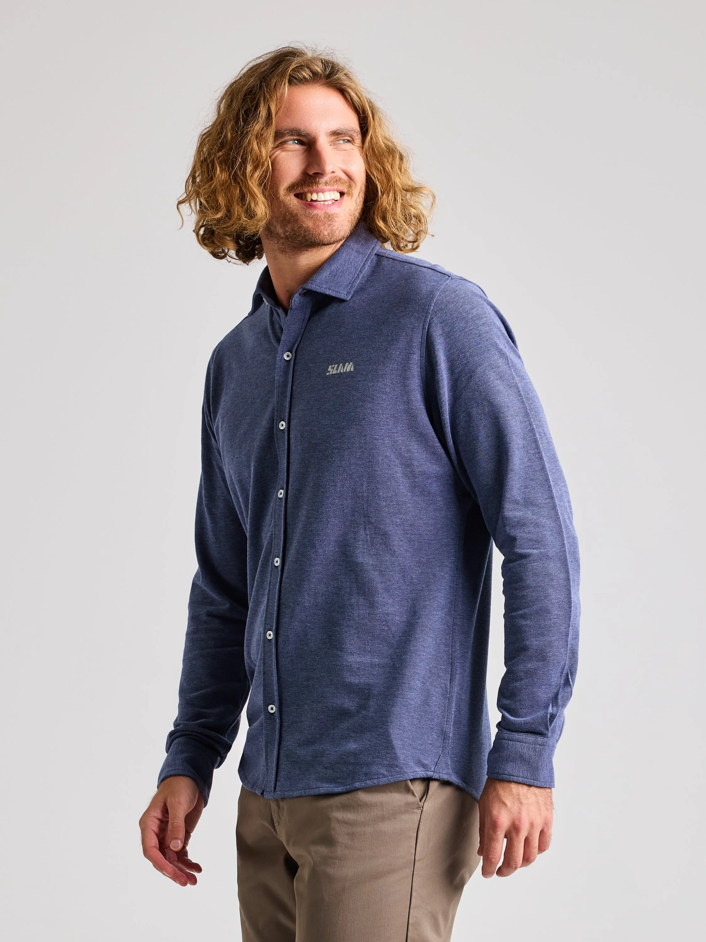 SHIRT HEBA LONG SLEEVE sold by Slam product image thumbnail 3