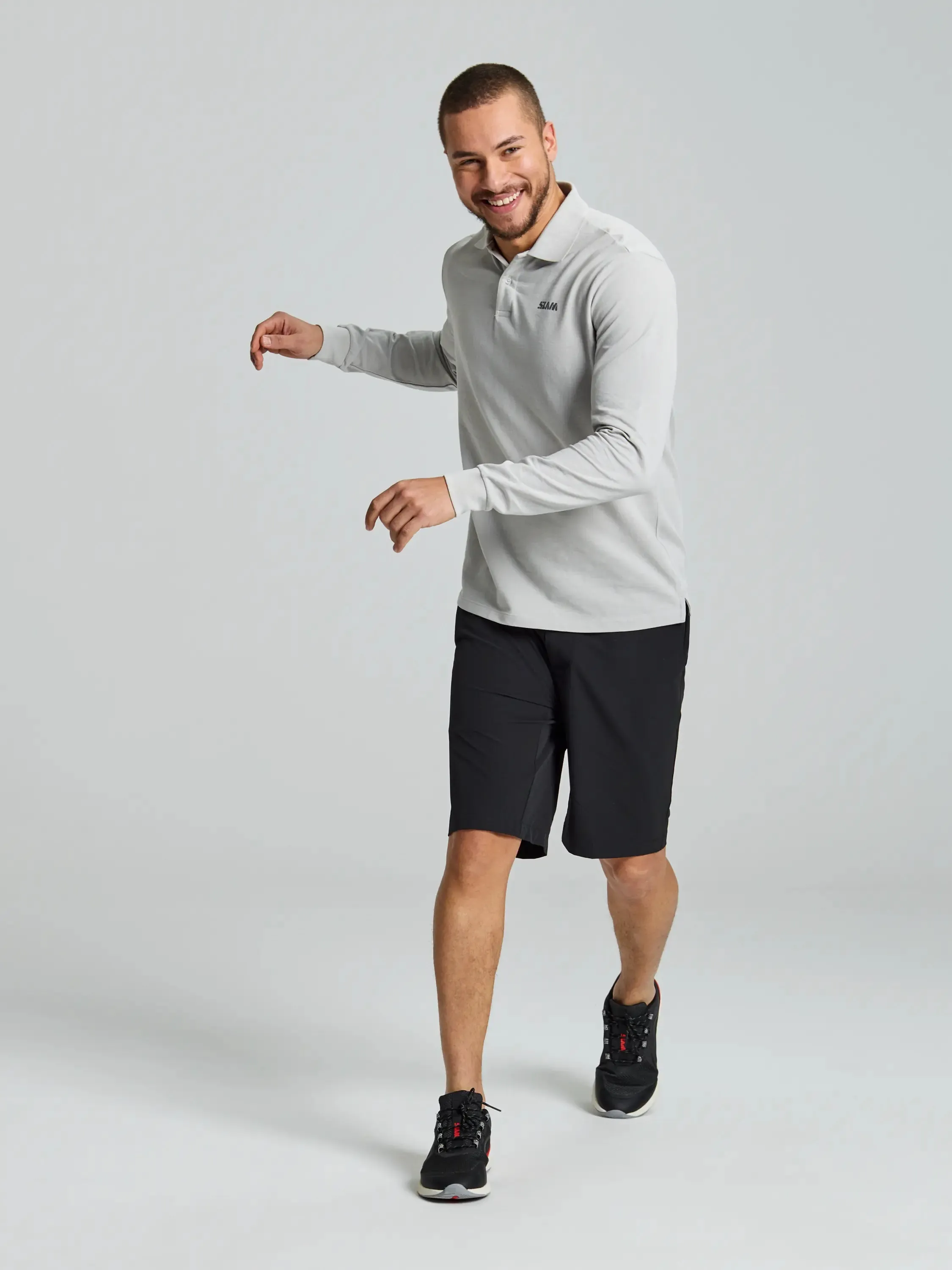 DECK POLO LONG SLEEVE CL sold by Slam product image thumbnail 4