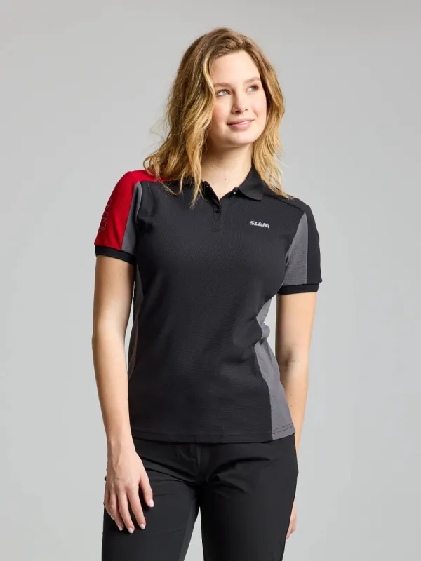 WOMAN LOGO TACTEL POLO CL sold by Slam
