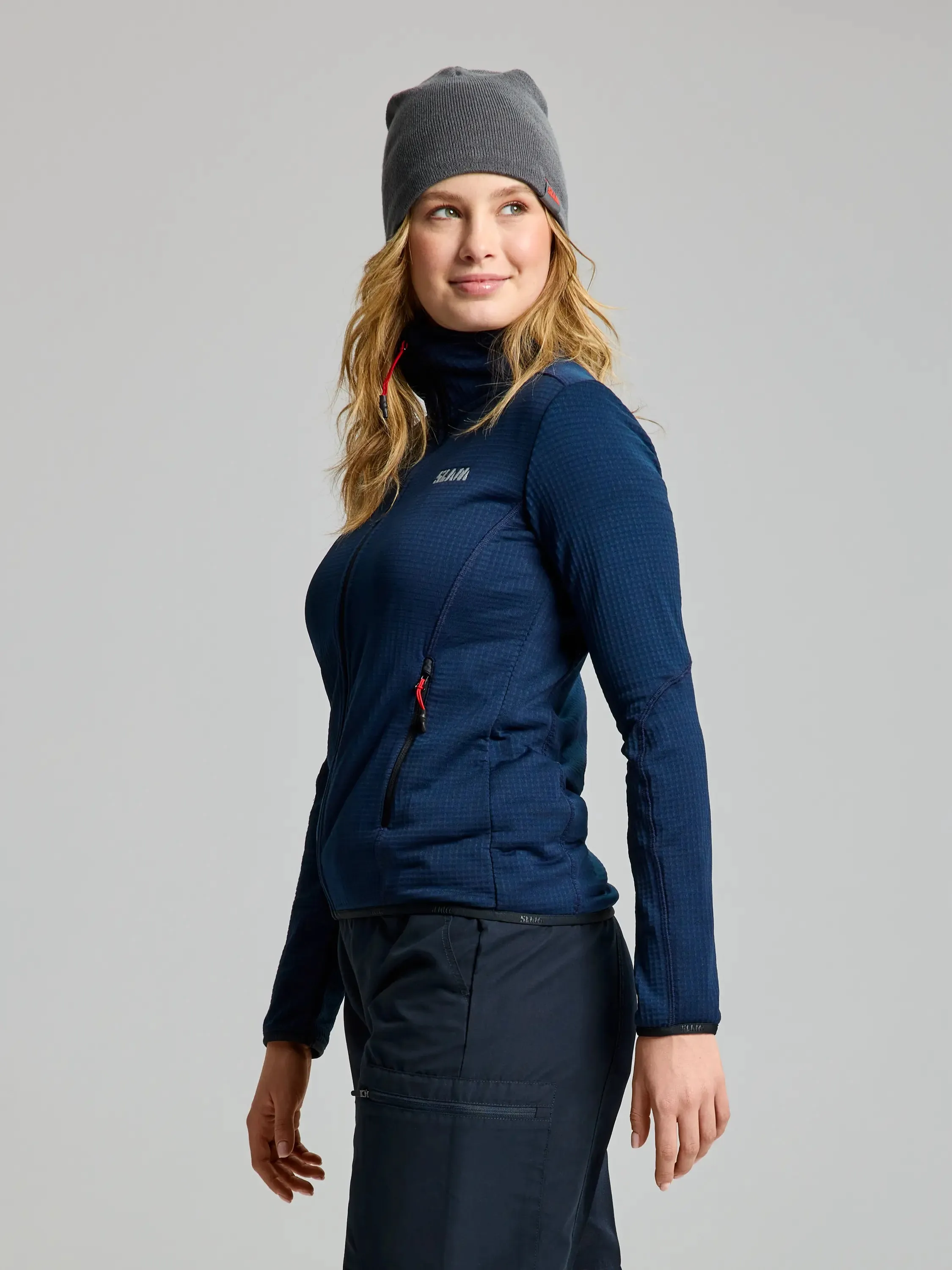 ACTIVE WOMAN GRID FLEECE CL sold by Slam product image thumbnail 2