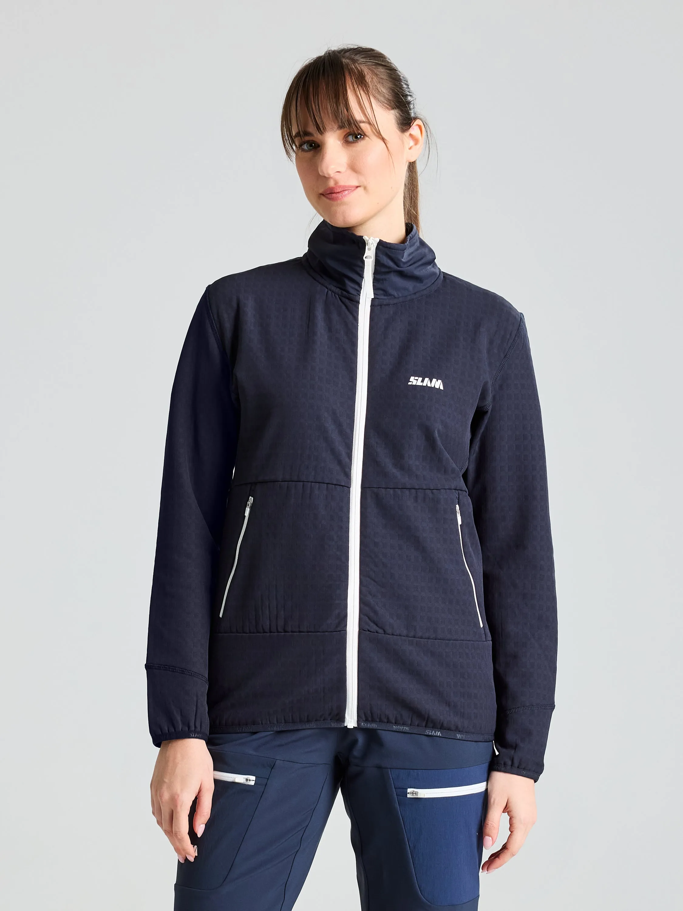 ALTURA WS FZ GRID FLEECE sold by Slam