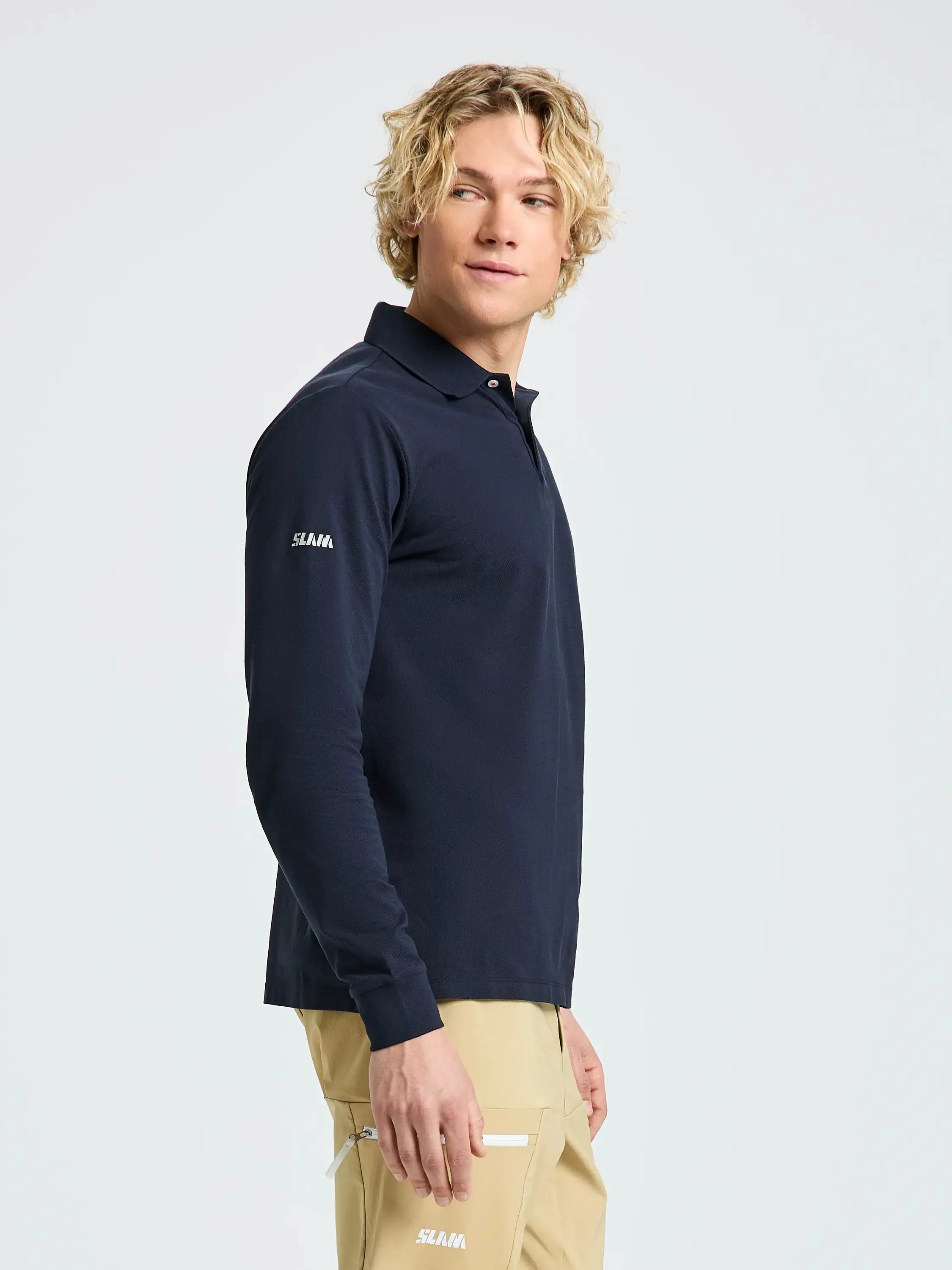 CREW POLO LS sold by Slam product image thumbnail 2