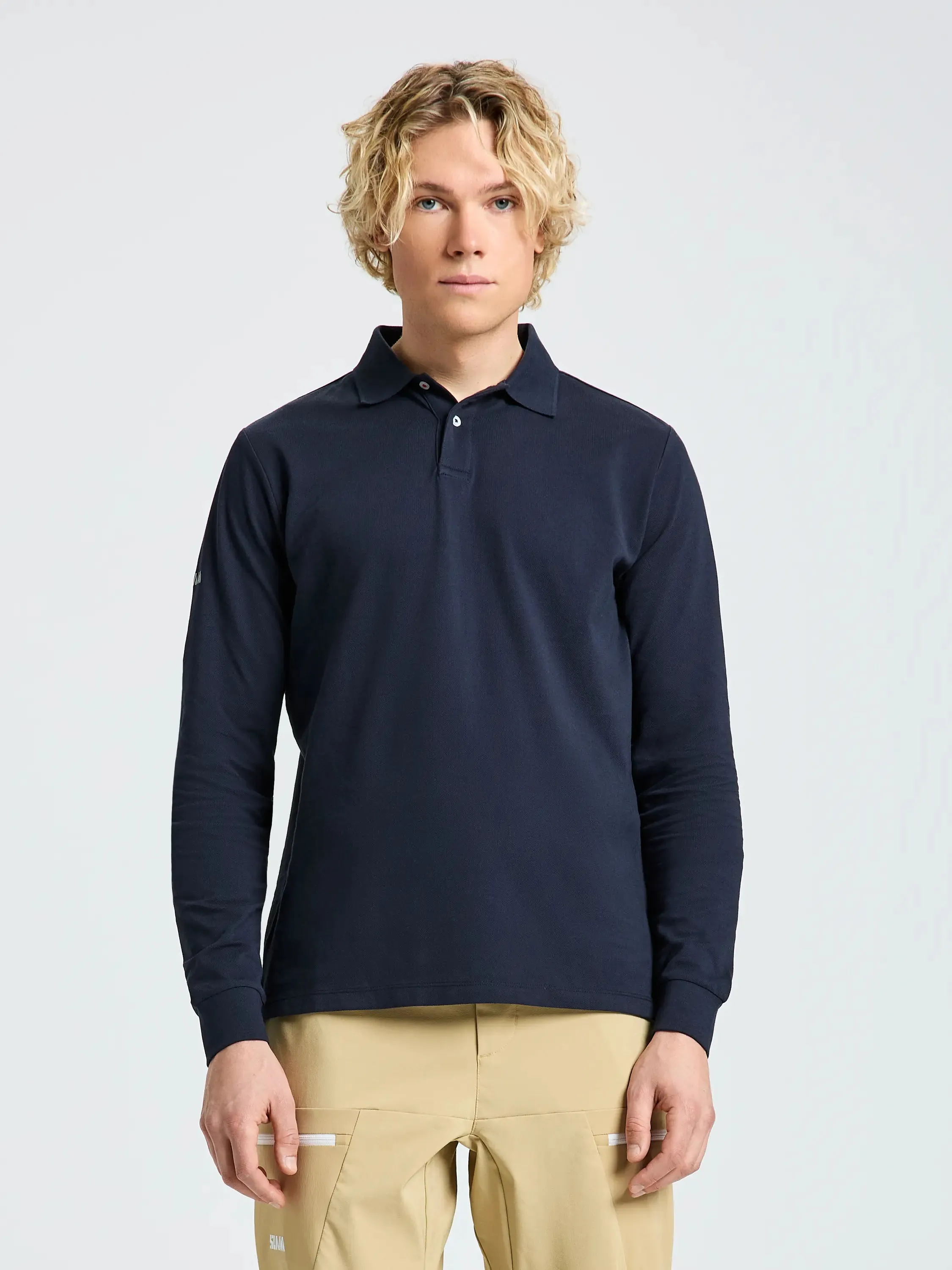 CREW POLO LS sold by Slam