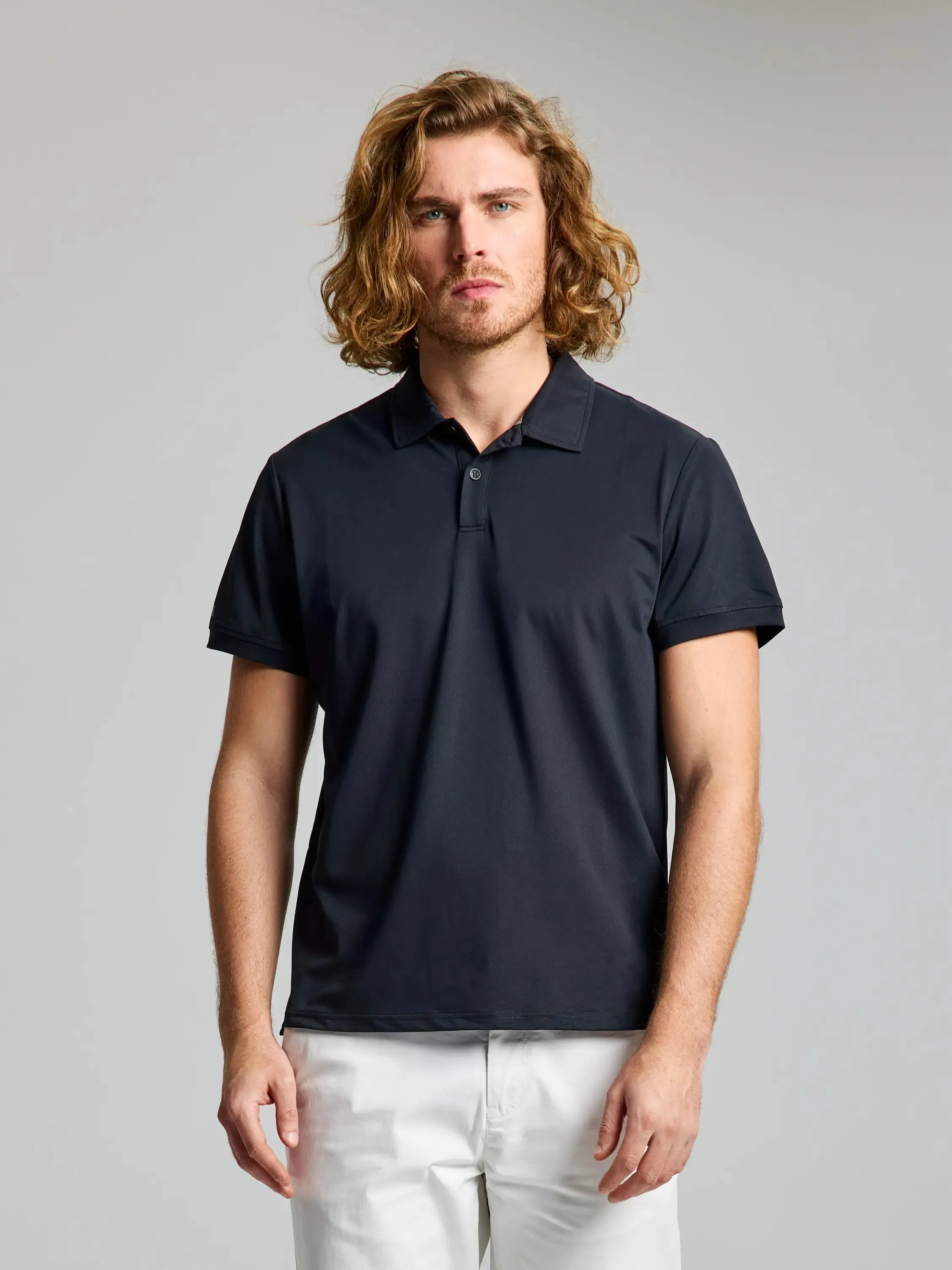 TECH PIQUE POLO SHORT SLEEVE sold by Slam