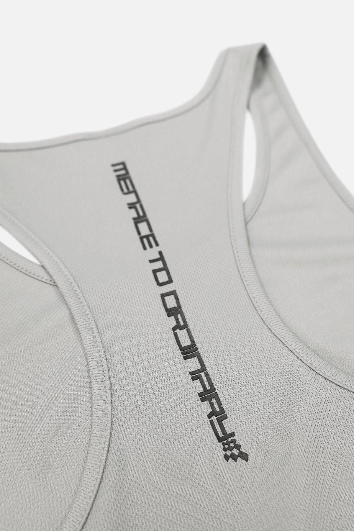 Fast-Dry Workout Stringer - Silver sold by Jed North product image thumbnail 3