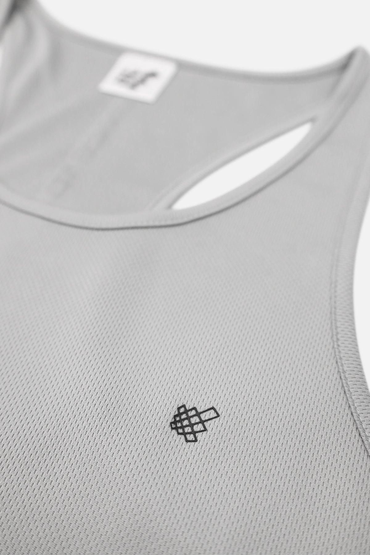 Fast-Dry Workout Stringer - Silver sold by Jed North product image thumbnail 4