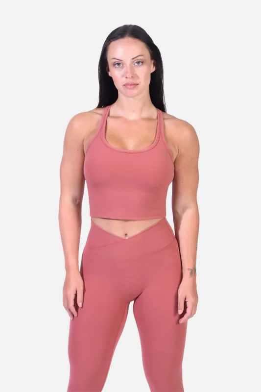 Wanderlust Crop Top - Dark Pink sold by Jed North