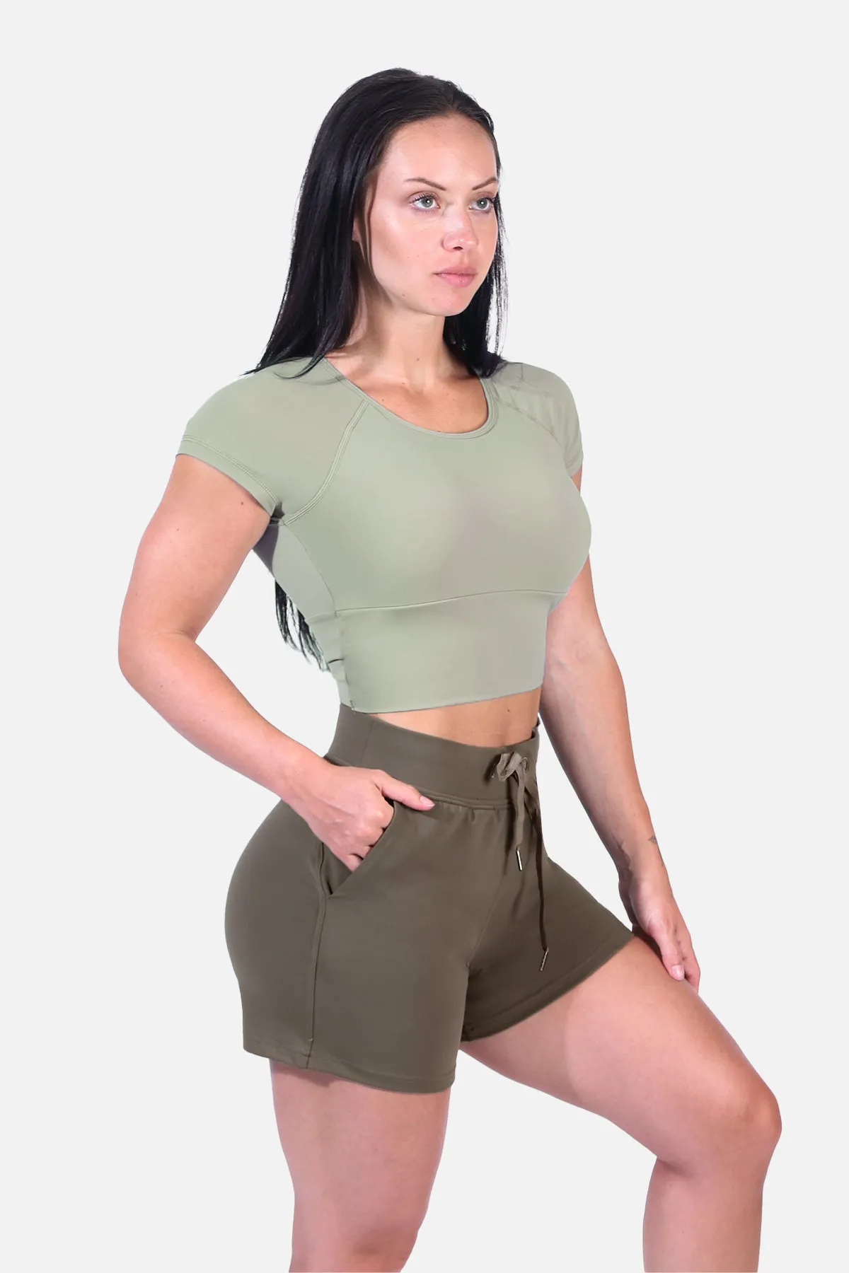 Infinite Crop Top - Mint Green sold by Jed North product image thumbnail 3