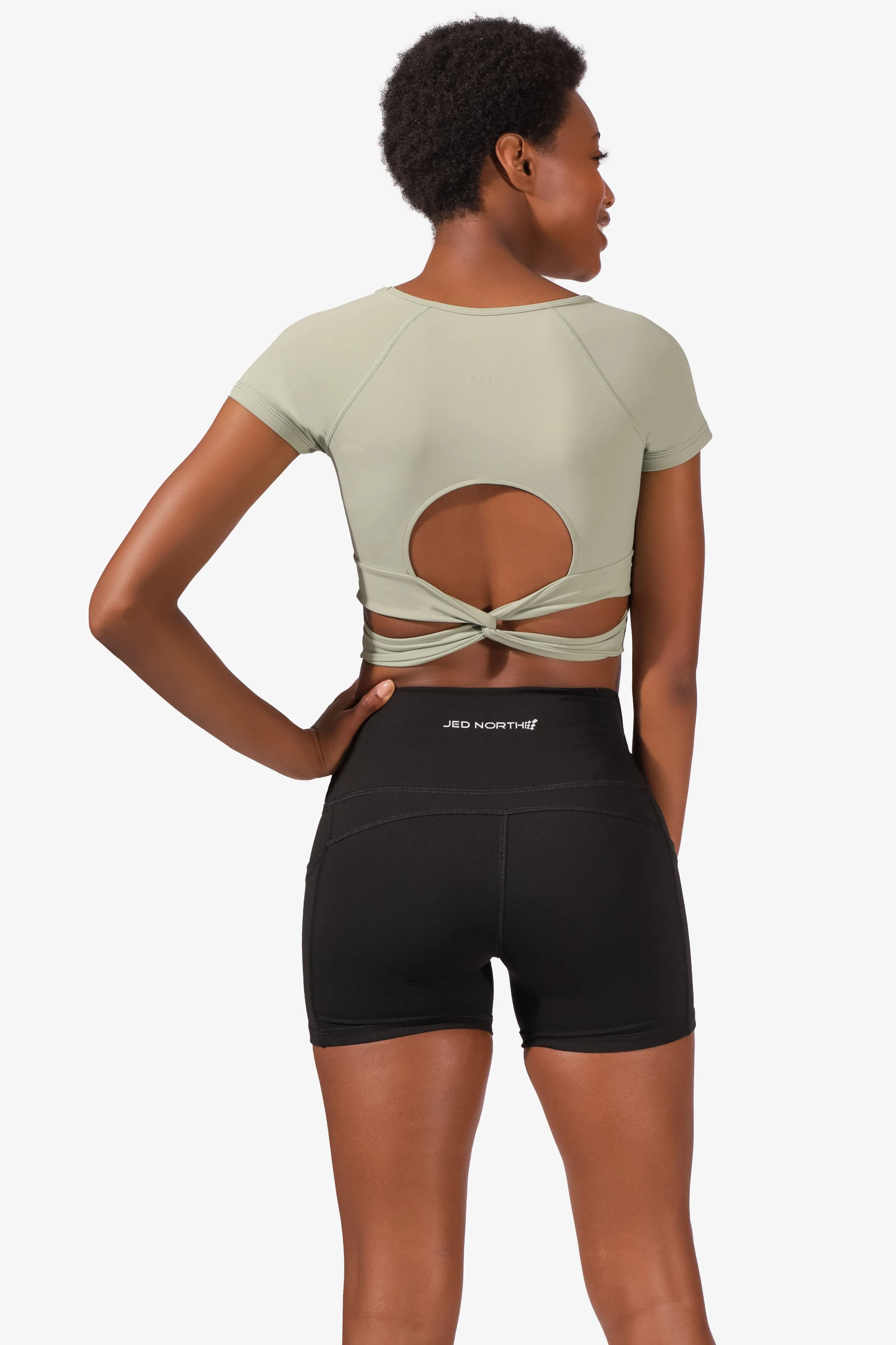 Infinite Crop Top - Mint Green sold by Jed North product image thumbnail 4