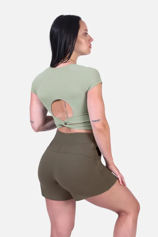 Infinite Crop Top - Mint Green sold by Jed North