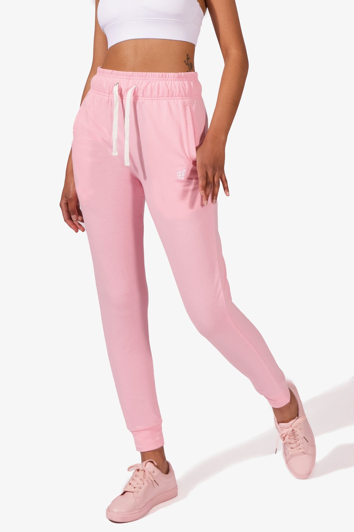 Twilight High Waisted Joggers - Pink sold by Jed North product image thumbnail 3