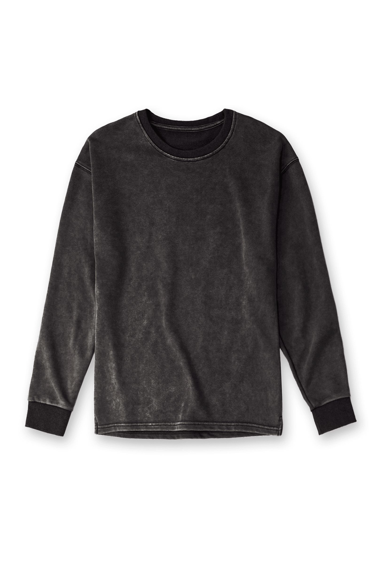 Certified Oversized Crewneck Sweater - Vintage Wash Black sold by Jed North product image thumbnail 2