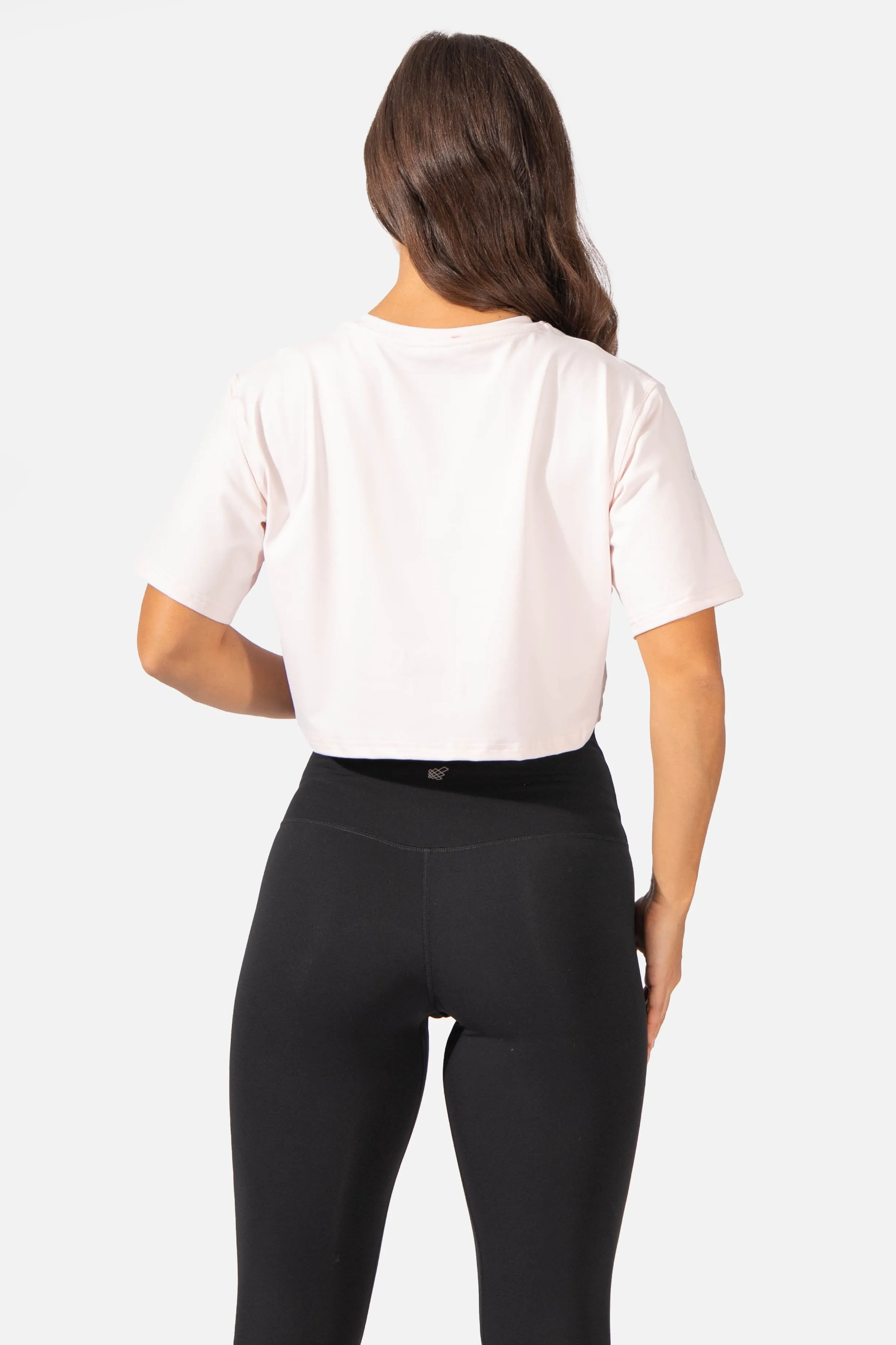 Essential Crop Tee - Pink sold by Jed North product image thumbnail 3