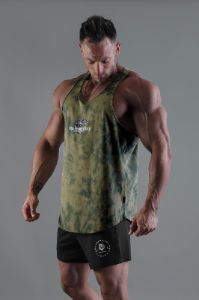 Signature Logo Training Stringer - Tie Dye Green sold by Jed North