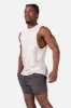 Men's Sleeveless Training Tee - Light Gray sold by Jed North