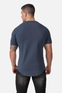 Men's Casual Fitted T-Shirt - Navy sold by Jed North