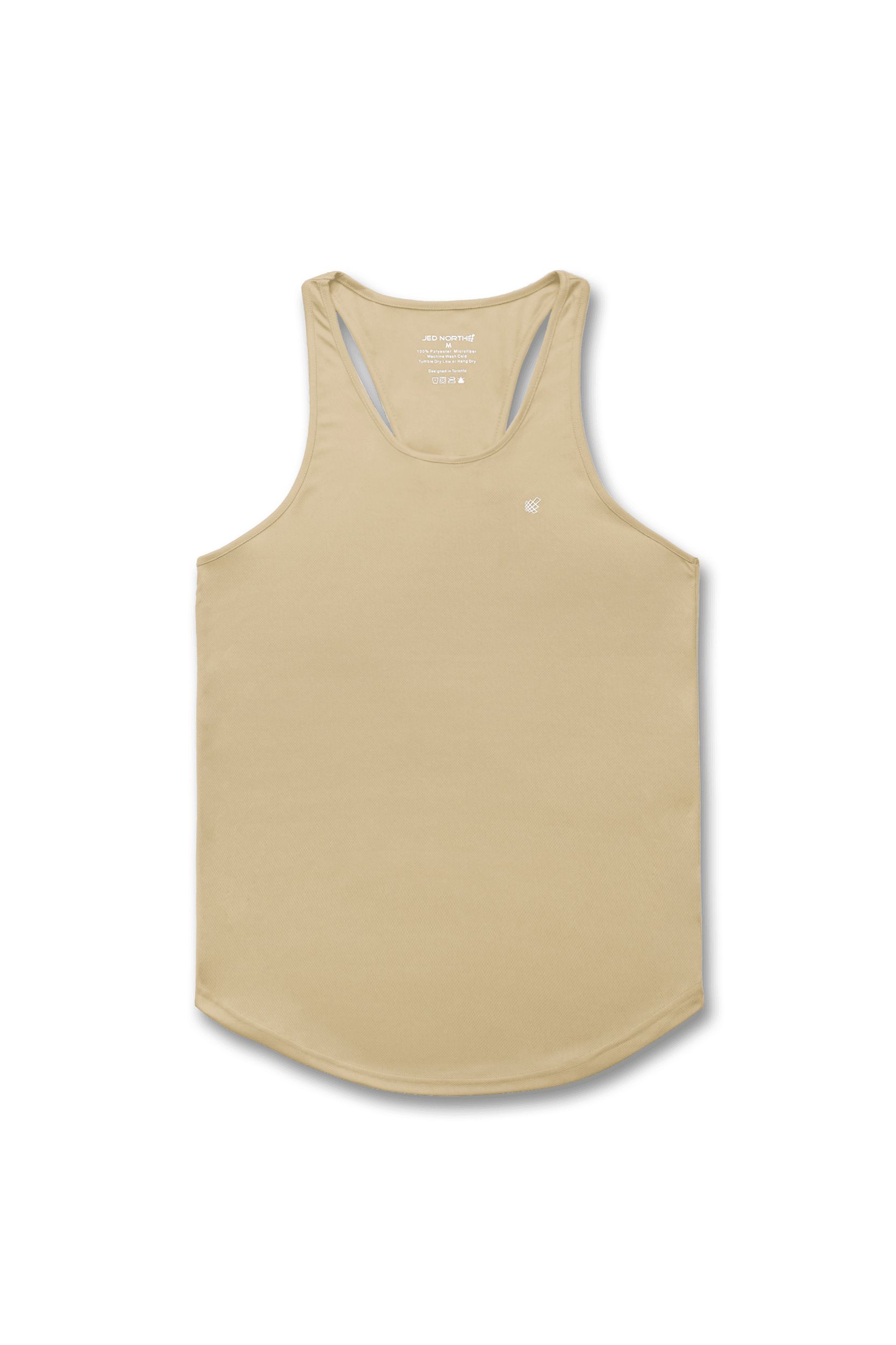 Fast-Dry Bodybuilding Workout Stringer - Khaki sold by Jed North product image thumbnail 2
