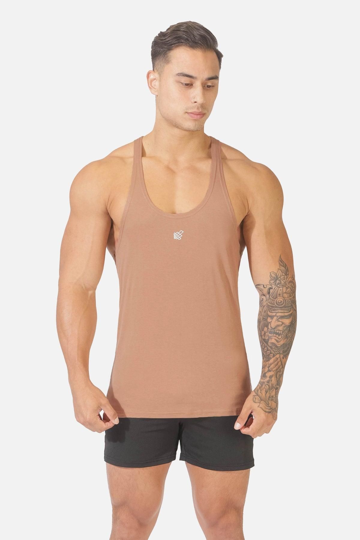 Classic Bodybuilding Racerback Stringer - Walnut Brown sold by Jed North product image thumbnail 3