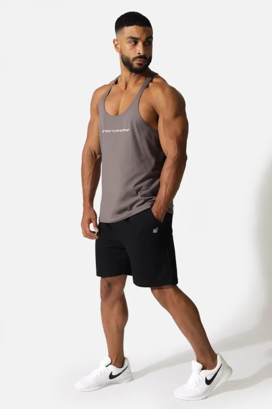 Menace To Ordinary Racerback Stringer - Dark Gray sold by Jed North