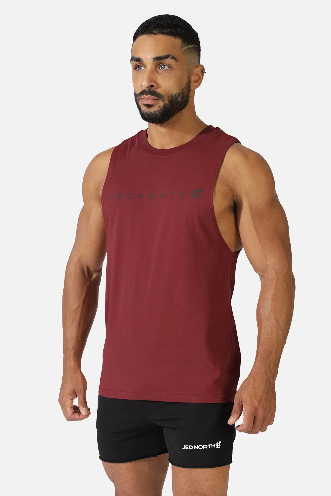 Apollo Men's Sleeveless Training Tee - Crimson Red sold by Jed North product image thumbnail 3