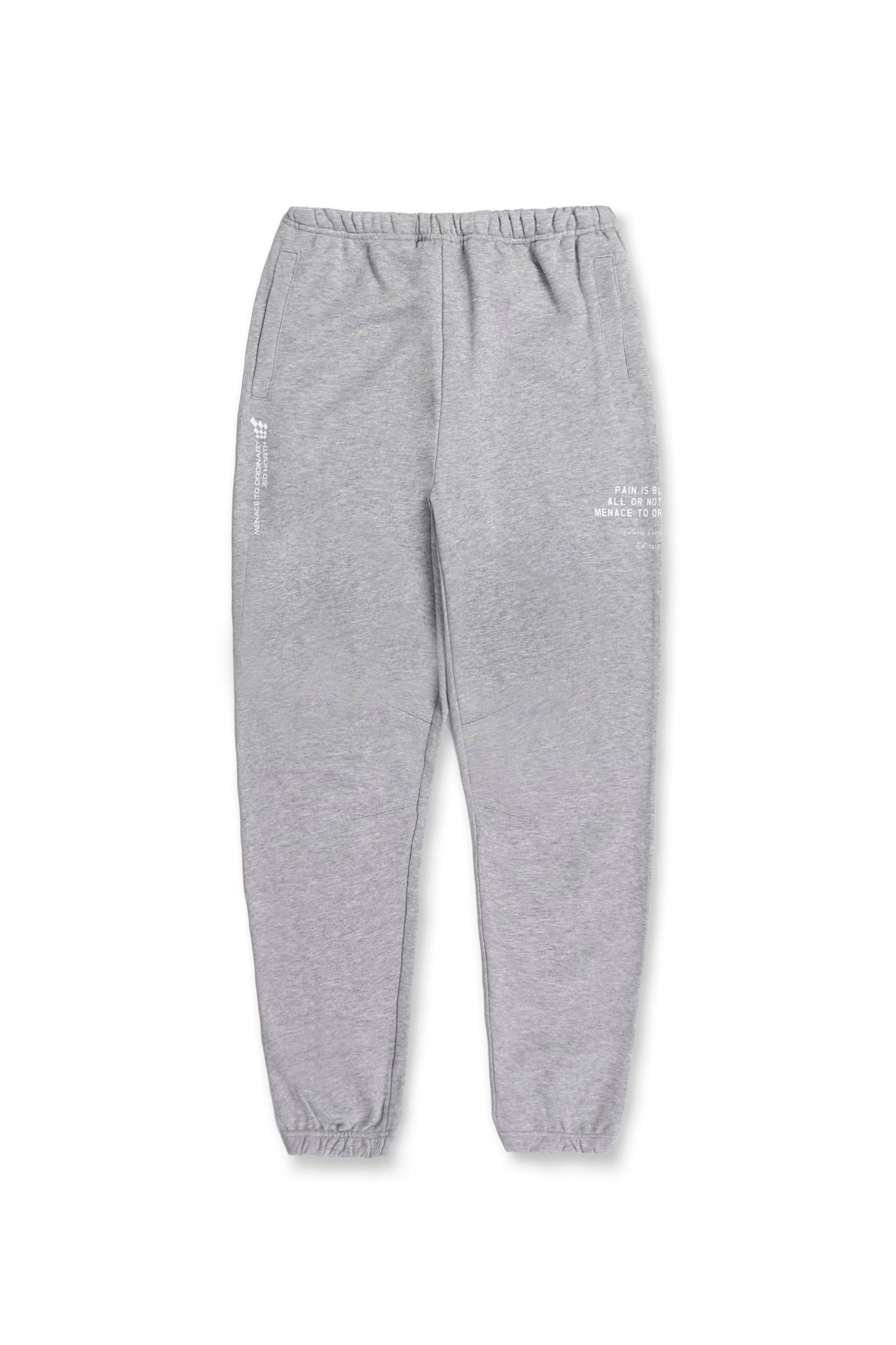 French Terry Athletic Joggers - Light Gray sold by Jed North