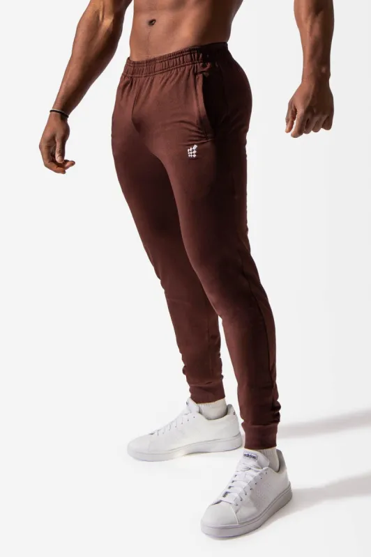 Matrix Tapered Joggers - Brown sold by Jed North