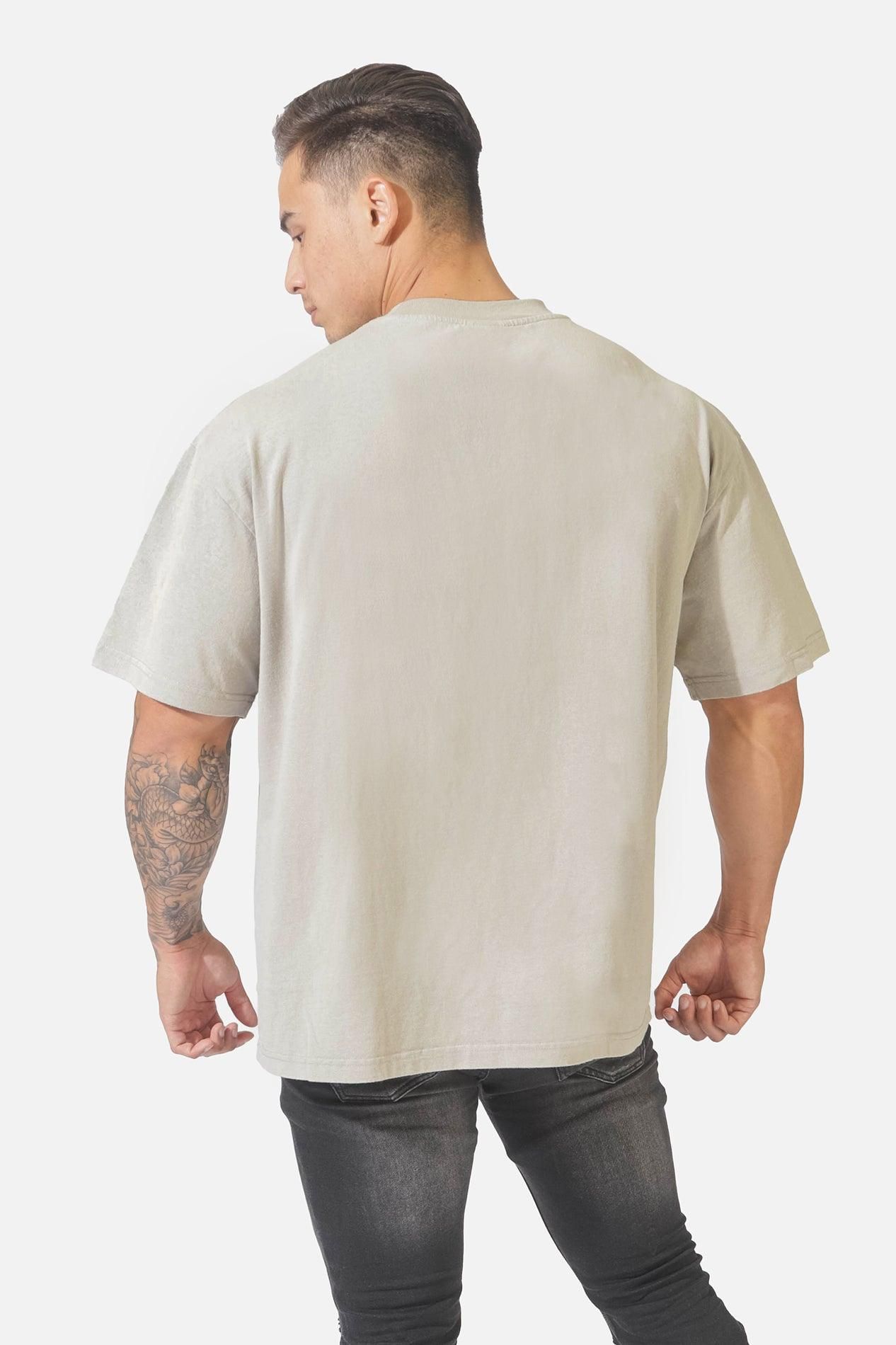 Vintage Logo Oversized T-Shirt - Washed Gray sold by Jed North product image thumbnail 4