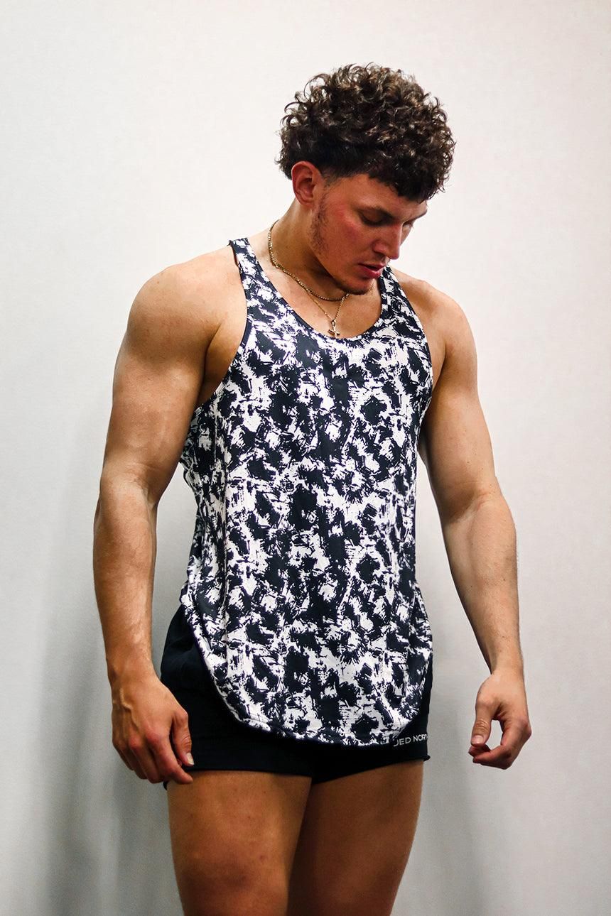Graphic Muscle Stringer - B&W Paint Brush sold by Jed North product image thumbnail 7