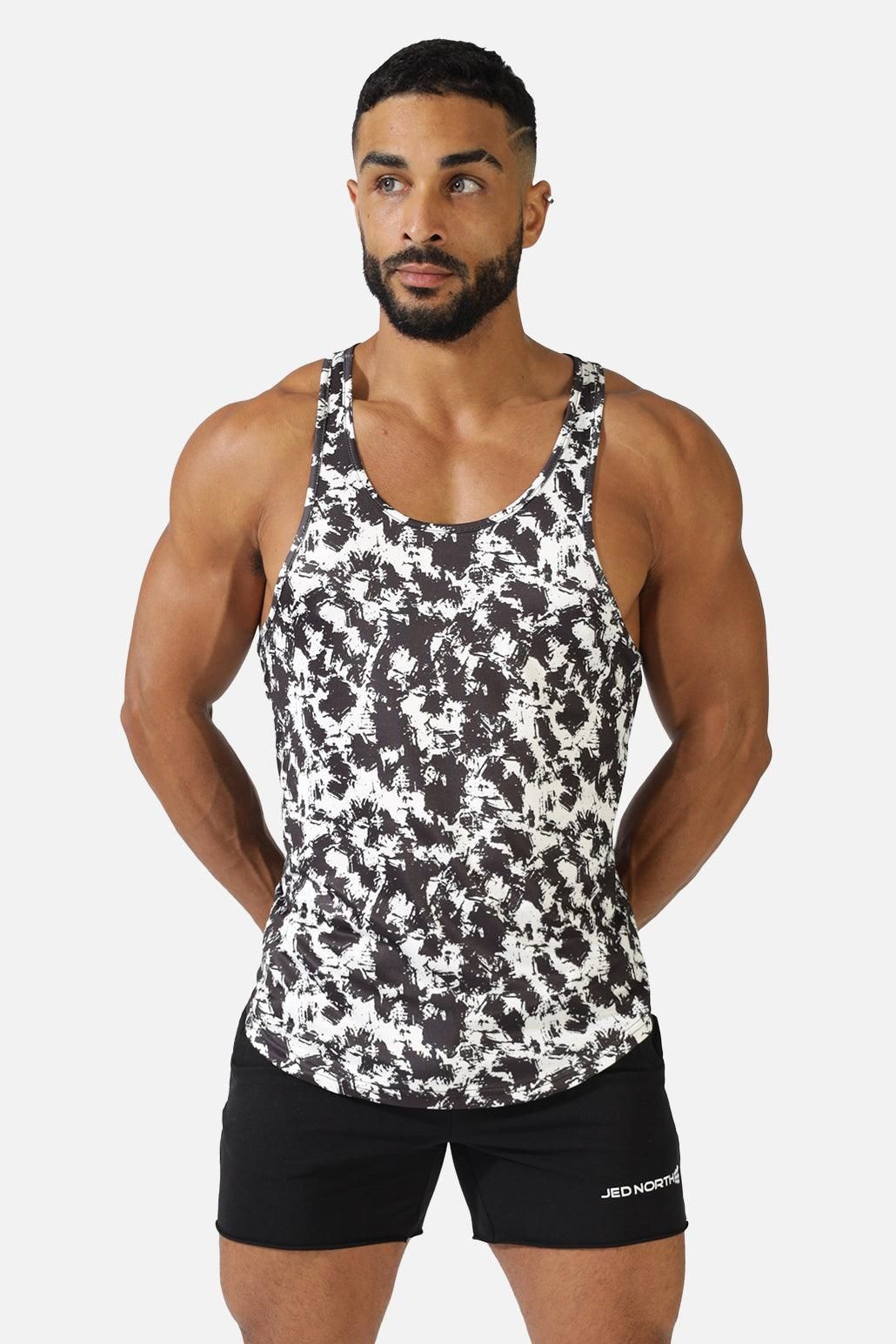 Graphic Muscle Stringer - B&W Paint Brush sold by Jed North product image thumbnail 2