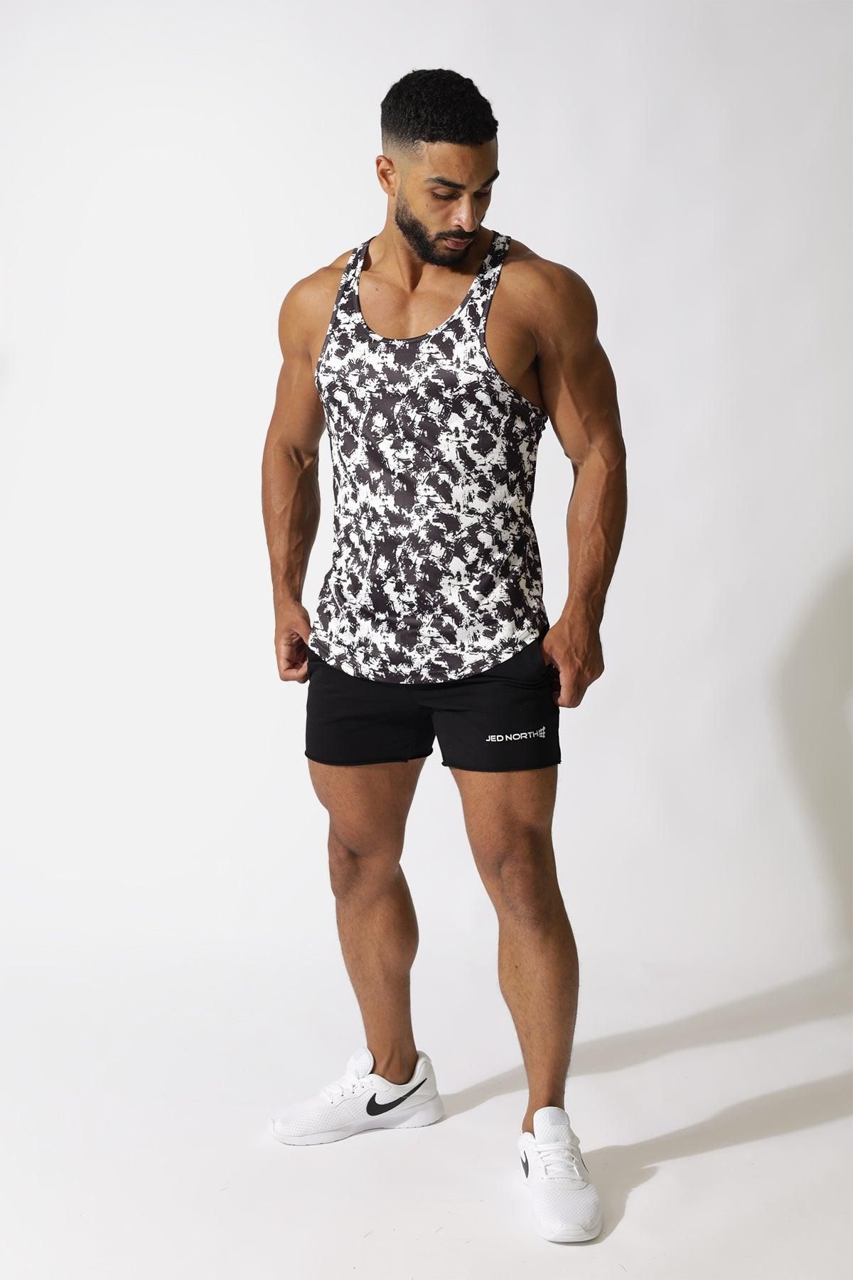 Graphic Muscle Stringer - B&W Paint Brush sold by Jed North product image thumbnail 3