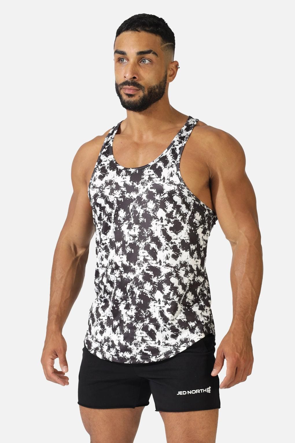 Graphic Muscle Stringer - B&W Paint Brush sold by Jed North product image thumbnail 4