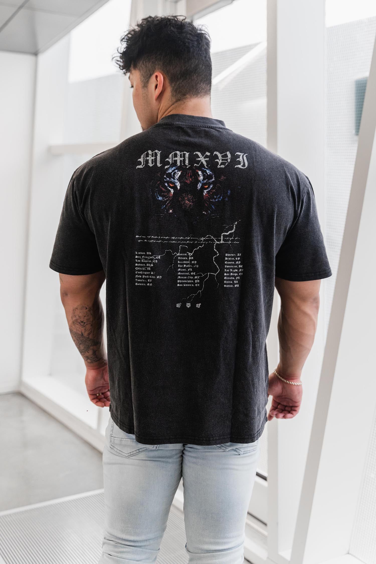 Vintage Oversized T-Shirt - Tigerus Invictus 2.0 sold by Jed North