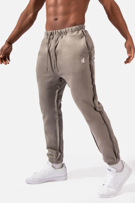 Statement Joggers - Light Gray sold by Jed North